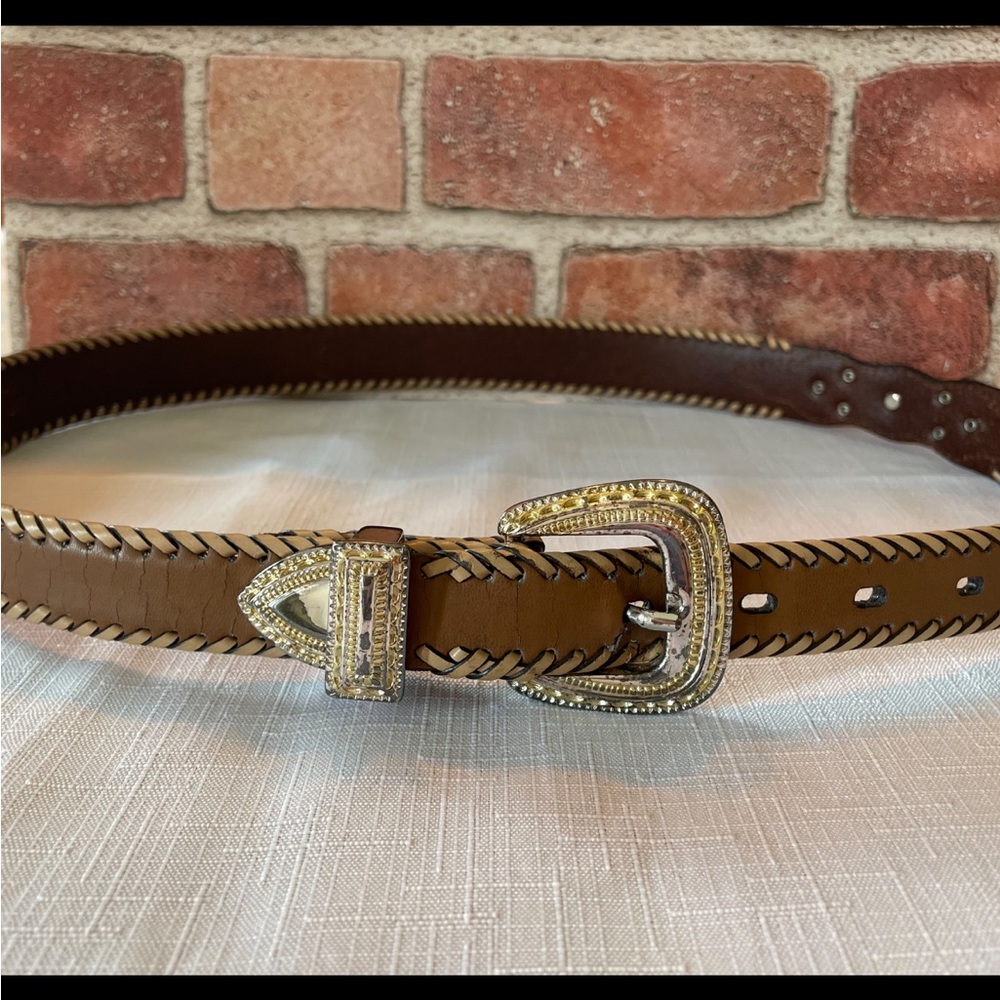 🛍️ Southwestern Style Leather Belt 👖